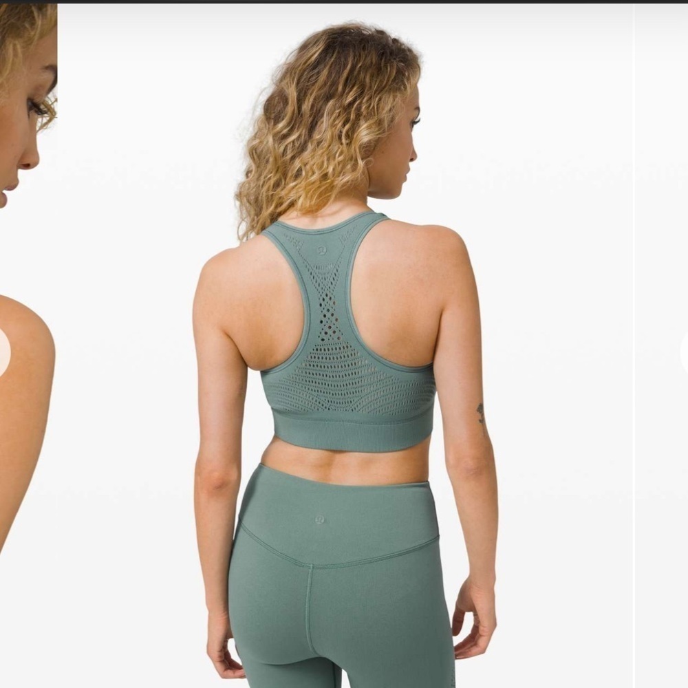 Lululemon Reveal Bra Digital Rain Light Support* - Picture 2 of 7